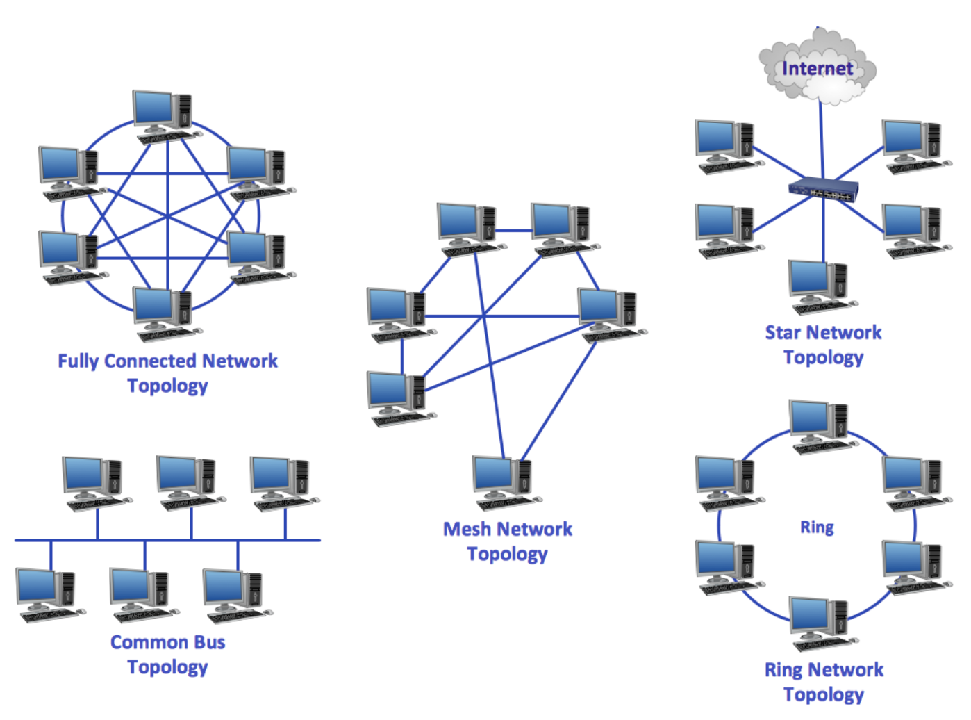 What is Network Topologies. IGNOU